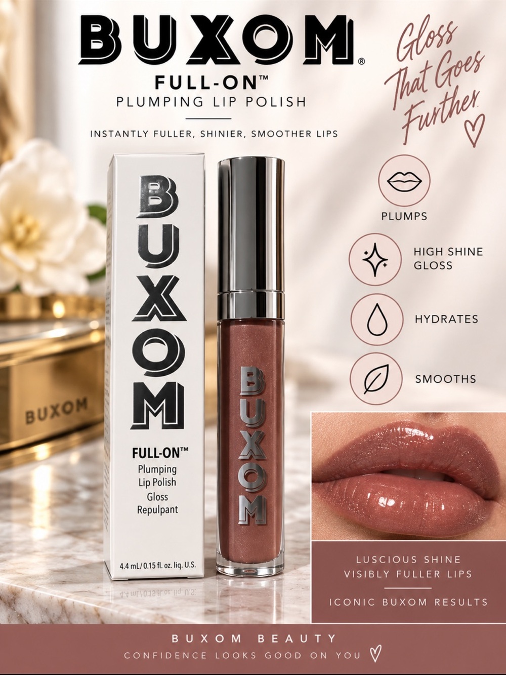 Buxom Maria Full-On Plumping Lip Polish